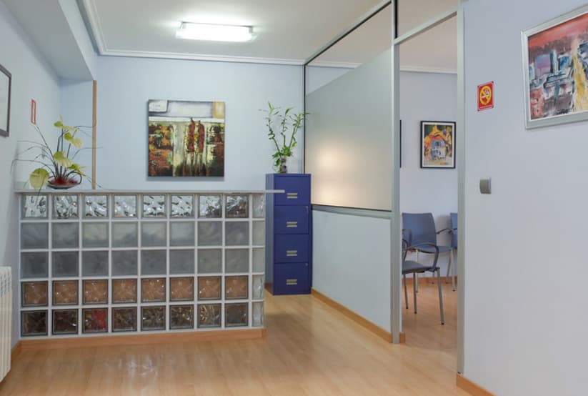 Recepción principal de Clínica Dental Castillo